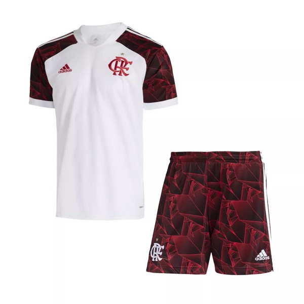 Camiseta Flamengo 2nd Niño 2021-2022 Blanco